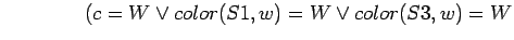 $\quad\quad\quad\quad (c=W \lor color(S1,w)=W \lor color(S3,w)=W$